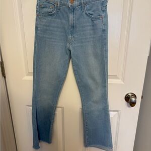 Like New Mother The Insider Crop Step Fray Size 26